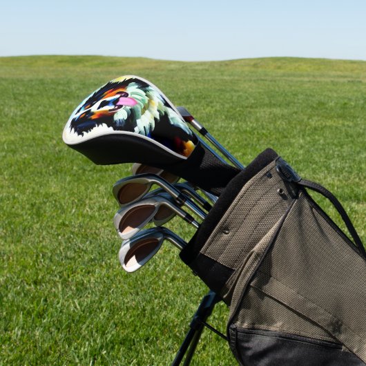 Bernese Mountain Dog Golf Head Cover Golf Headcover (In SItu)