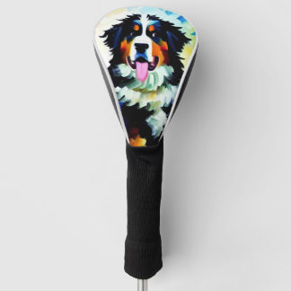 Bernese Mountain Dog Golf Head Cover Headcover