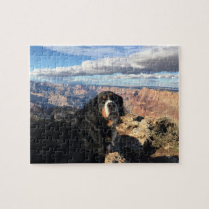 Bernese Mountain Dog Grand Canyon Puzzle