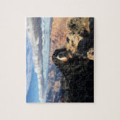 Bernese Mountain Dog Grand Canyon Puzzle (Vertikal)