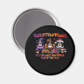 Bernese Mountain Dog Halloween Erntedank Christ Magnet (Vorderseite/Rückseite)