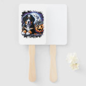 Bernese Mountain Dog Halloween Fächer (Vorne und Hinten)