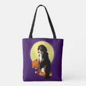 Bernese Mountain Dog Halloween Herbst Tasche (Rückseite)