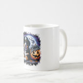 Bernese Mountain Dog Halloween Kaffeetasse (VorderseiteRechts)