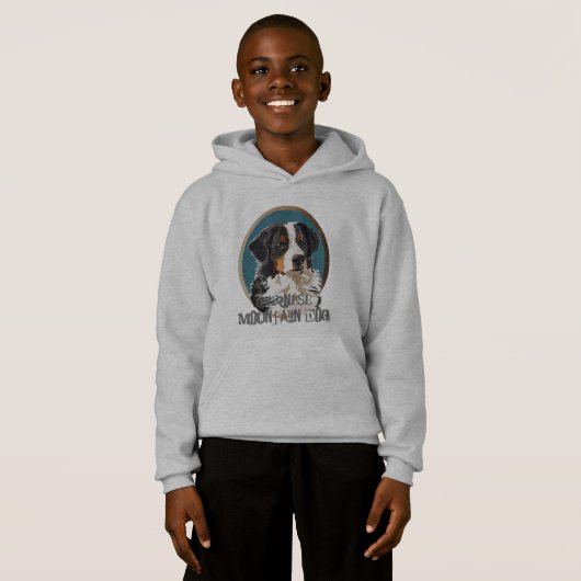 Bernese Mountain Dog Hoodie (Vorne ganz)