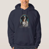 Bernese Mountain Dog Hoodie (Vorderseite)
