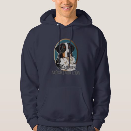 Bernese Mountain Dog Hoodie (Vorderseite)