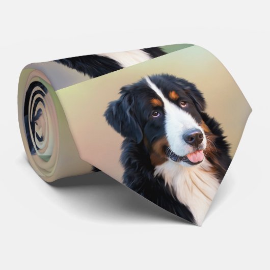 "bernese mountain dog", hund,welpe,Silhouette,name Krawatte (Gerollt)