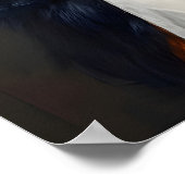 Bernese Mountain Dog In Chefs Hat Poster, Pet Poster (Ecke)