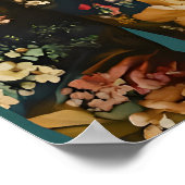 Bernese Mountain Dog In Suit Poster, Bernese Poster (Ecke)