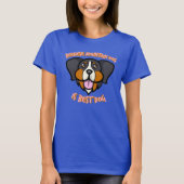 Bernese Mountain Dog ist der beste Hund T-Shirt (Vorderseite)