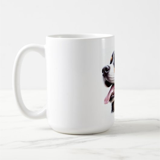 Bernese Mountain Dog Kaffeetasse (Links)