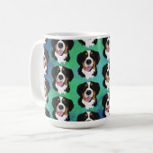 Bernese Mountain Dog Kaffeetasse (Vorderseite Links)