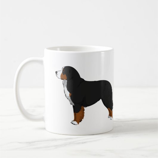 Bernese Mountain Dog Kaffeetasse (Links)