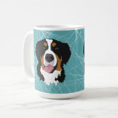 Bernese Mountain Dog Kaffeetasse (Vorderseite Links)