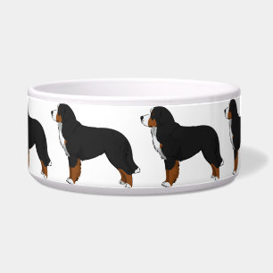Bernese Mountain Dog Keramik-Hundefutterteller Napf