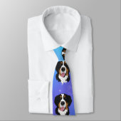 Bernese Mountain Dog Krawatte (Gebunden)