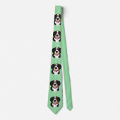 Bernese Mountain Dog Krawatte (Vorderseite)