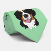 Bernese Mountain Dog Krawatte (Gerollt)