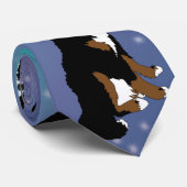 Bernese Mountain Dog Krawatte (Gerollt)