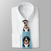 Bernese Mountain Dog Krawatte (Gebunden)