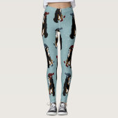 Bernese Mountain Dog Leggings (Vorderseite)