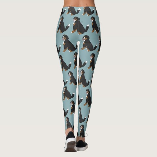 Bernese Mountain Dog  Leggings (Rückseite)