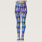Bernese Mountain Dog Leggings (Vorderseite)
