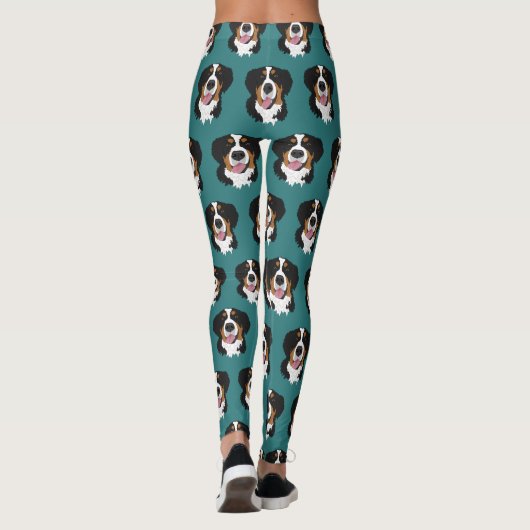 Bernese Mountain Dog Leggings (Rückseite)