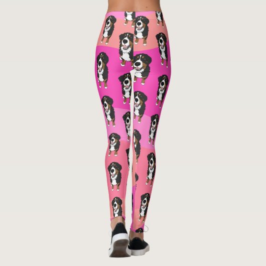 Bernese Mountain Dog Leggings (Rückseite)