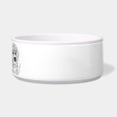 Bernese Mountain Dog Line Art personalized bowl Napf (Rechts)