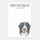 Bernese Mountain Dog Lover Post-it Notes Klebezettel (Vorderseite)