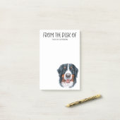 Bernese Mountain Dog Lover Post-it Notes Post-it Klebezettel (Auf Schreibtisch)