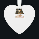Bernese Mountain Dog Loyal Family Guardian Ornament<br><div class="desc">Bernese Mountain Dog Loyal Family Guardian</div>