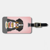 Bernese Mountain Dog Luggage Tags Gepäckanhänger (Vorderseite horizontal)