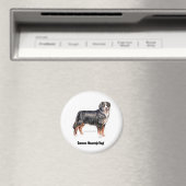 Bernese Mountain Dog Magnet (In Situ (Geschirrspüler))