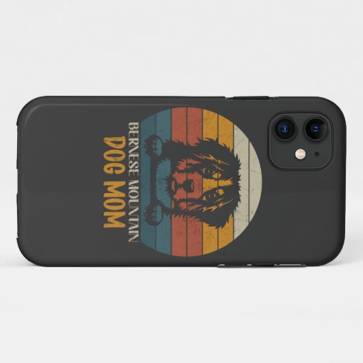 Bernese Mountain Dog Mama, Berner Hundemutter Case-Mate iPhone Hülle (Rückseite (Horizontal))