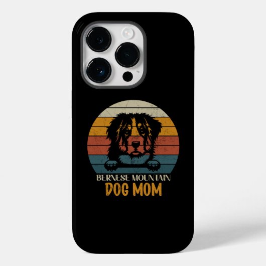 Bernese Mountain Dog Mama, Berner Hundemutter Case-Mate iPhone Hülle (Rückseite)