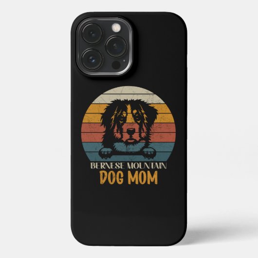 Bernese Mountain Dog Mama, Berner Hundemutter iPhone Hülle (Rückseite)
