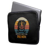 Bernese Mountain Dog Mama, Berner Hundemutter Laptopschutzhülle (Vorderseite Links)