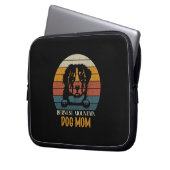Bernese Mountain Dog Mama, Berner Hundemutter Laptopschutzhülle (Vorderseite Links)