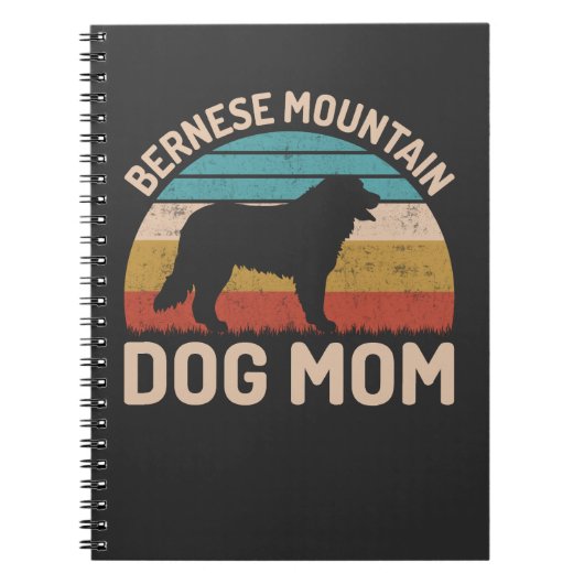 Bernese Mountain Dog Mama, Bernese Dog Mama Notizblock (Vorderseite)