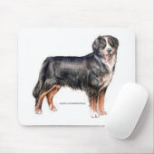 Bernese Mountain Dog Mousepad (Mit Mouse)