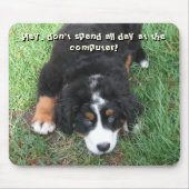 Bernese Mountain Dog Mousepad (Vorne)