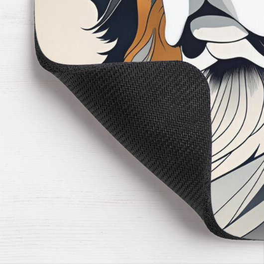 Bernese Mountain Dog Mousepad (Ecke)