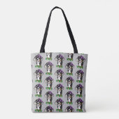Bernese Mountain Dog Mushroom Cap Tasche (Rückseite)
