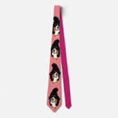 Bernese Mountain Dog Neck Tie Krawatte (Vorderseite)
