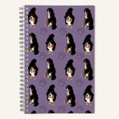 Bernese Mountain Dog Notizblock (Vorderseite)