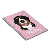 Bernese Mountain Dog Notizblock (Rechte Seite)
