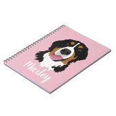 Bernese Mountain Dog Notizblock (Linke Seite)